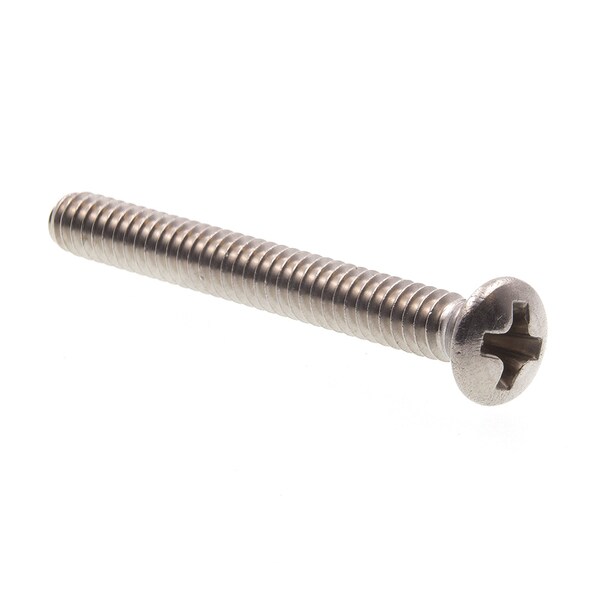 Prime-Line Machine Screw, Oval Head Phillip Drive No. 4-40 X 1in 18-8 Stainless Steel 25PK 9010371 - main